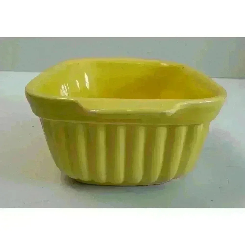 Vintage Pfaltzgraff 1983 FTDA 16 oz Casserole Bread Loaf Baking Dish Yellow - Picture 9 of 10
